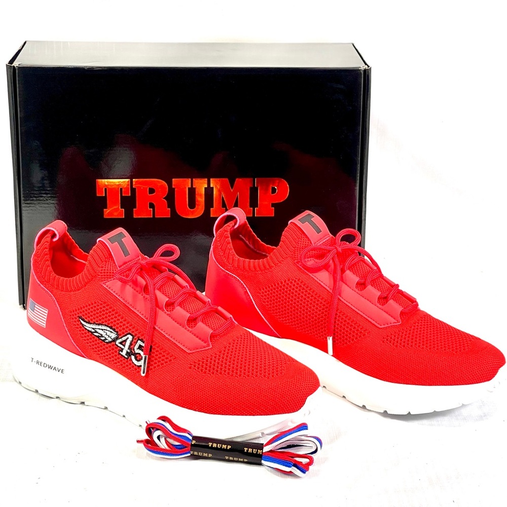 TRUMP | T-RED WAVES | SNEAKERS | NWT